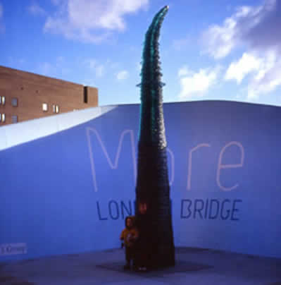 Glass Sculpture More London Bridge